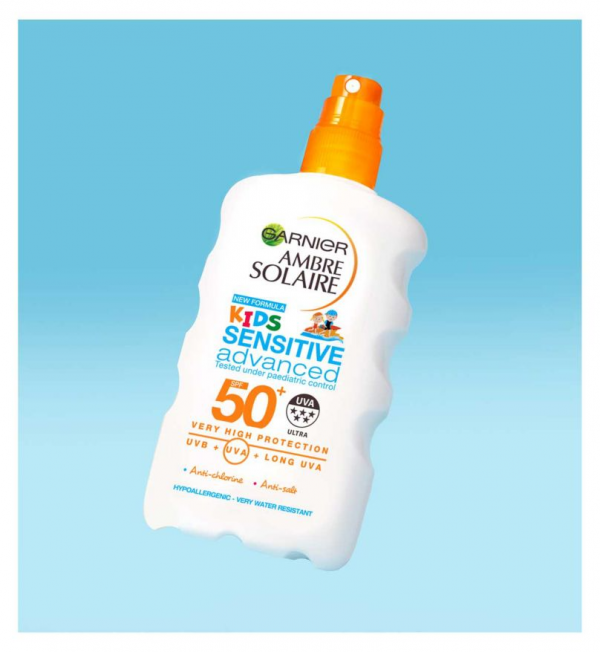 Garnier Ambre Solaire Kids Sensitive Sun Protection Spray SPF 50+ 200ml