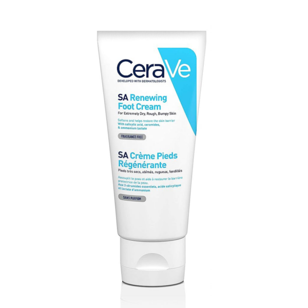 CeraVe SA Renewing Foot Cream