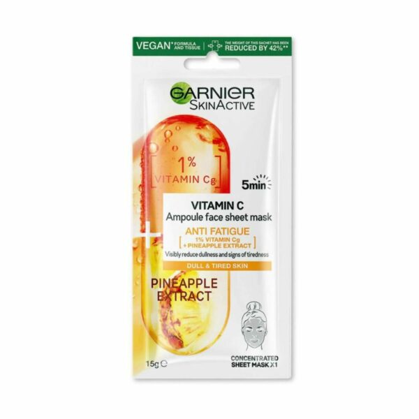 Garnier Vitamin C Pineapple  Ampoule Face Mask