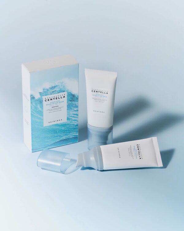 SKIN1004 Twin Pack Madagascar Centella Hyalu-Cica Water-Fit Sun Serum - Image 3