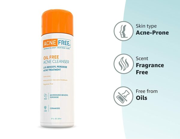 Acne Free Oil Free Acne Cleanser - Image 2