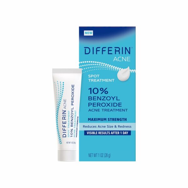 Differin Acne Spot Treatment 10% Benzoyl Peroxide