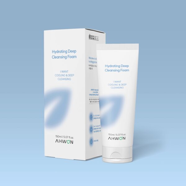 Ahwon Hydrating Deep Cleansing Foam_Cooling cleanser