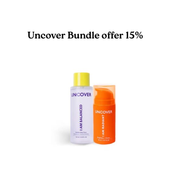 Uncover Bundle Offer Rooibos toner+Uncover Glow C serum