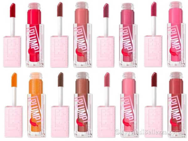 Maybellline Lifter Plump Glosses with Chilli